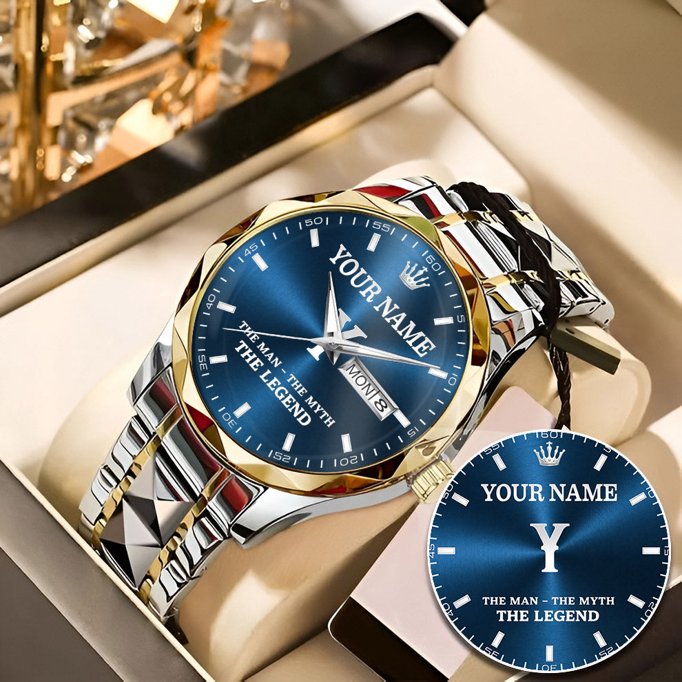 Namecollab K02 Custom Engraved & Personalized Watches for Men