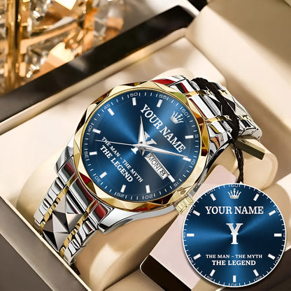 Namecollab K02 Custom Engraved & Personalized Watches for Men