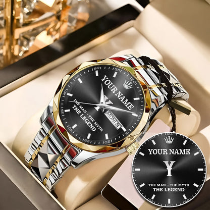 Namecollab K01 Custom Engraved & Personalized Watches for Men