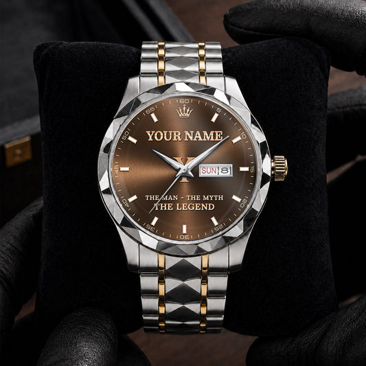 Namecollab K07 Custom Engraved & Personalized Watches for Men