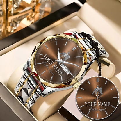 Namecollab K03 Custom Engraved & Personalized Watches for Men