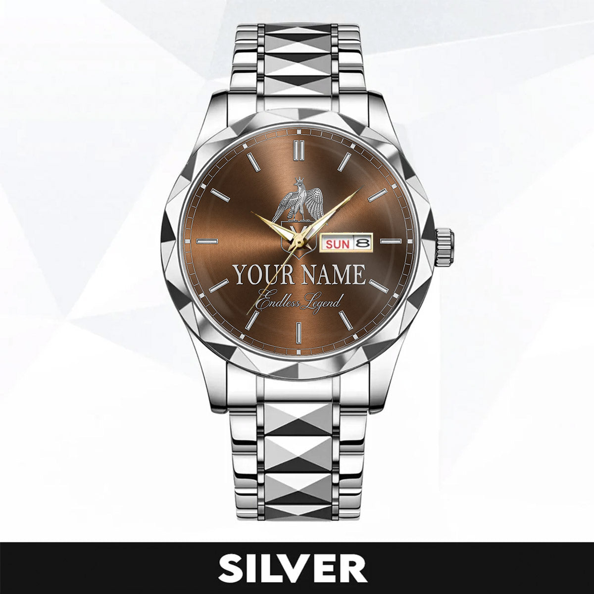 Namecollab K03 Custom Engraved & Personalized Watches for Men