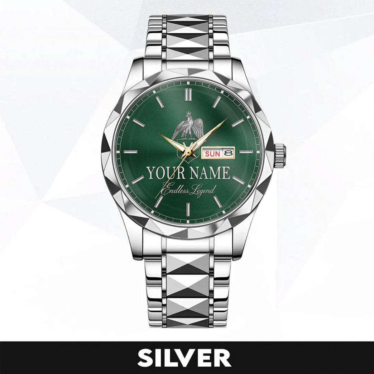 Namecollab K04 Custom Engraved & Personalized Watches for Men