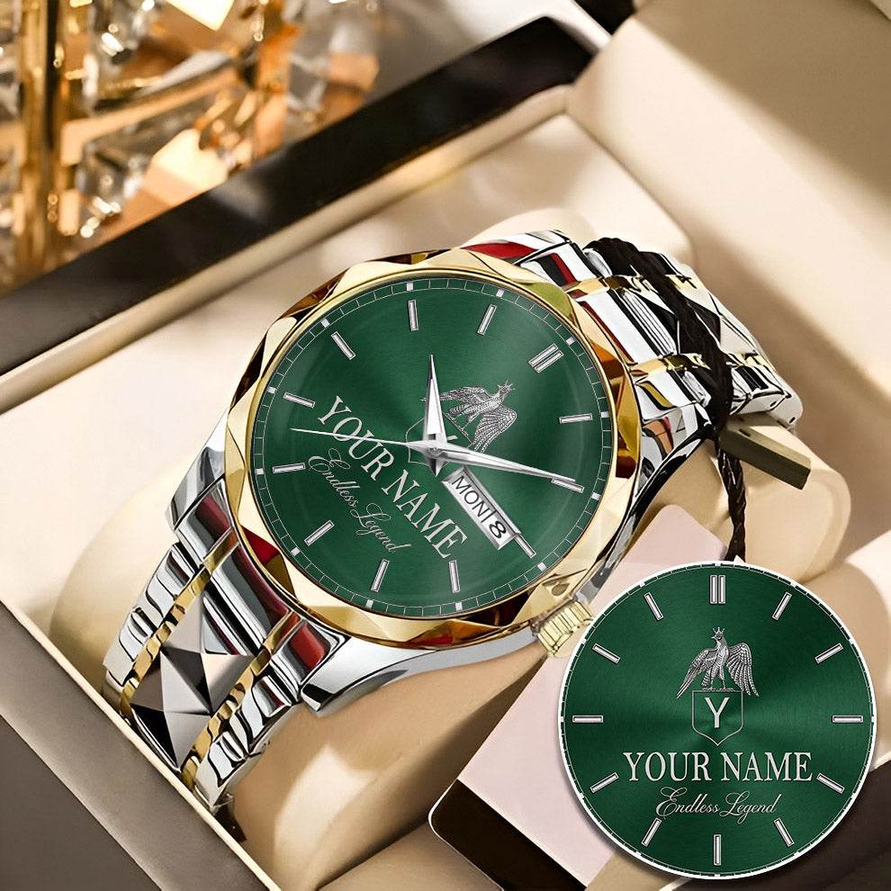 Namecollab K04 Custom Engraved & Personalized Watches for Men