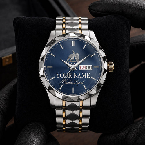 Namecollab K05 Custom Engraved & Personalized Watches for Men