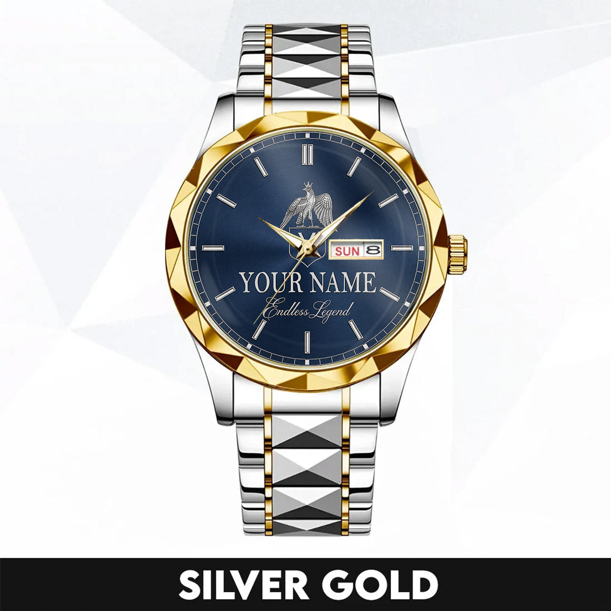 Namecollab K05 Custom Engraved & Personalized Watches for Men