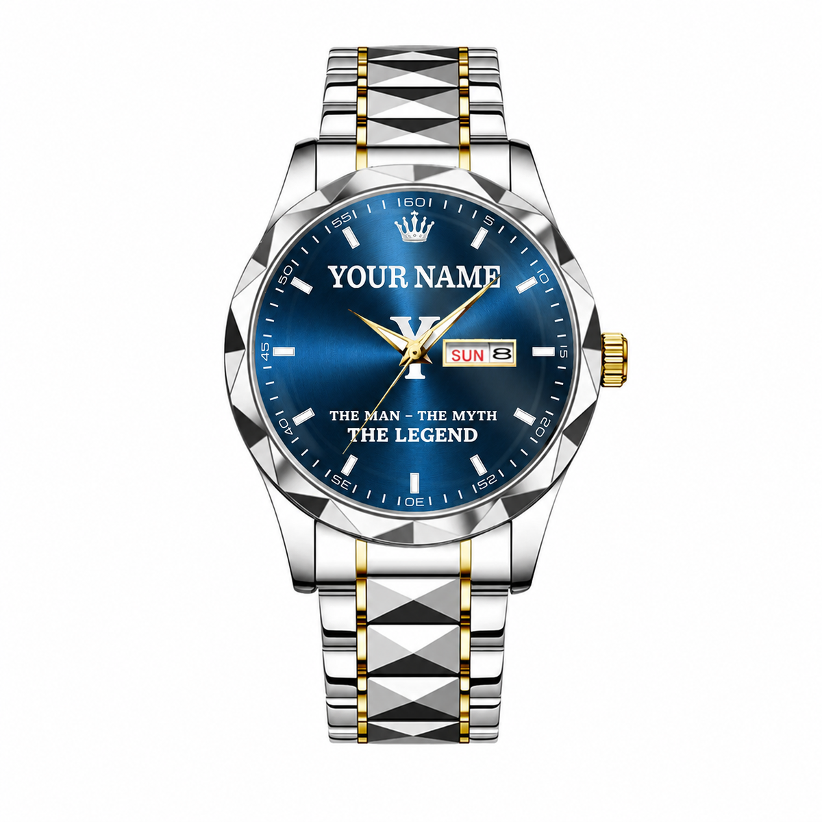 Namecollab K02 Custom Engraved & Personalized Watches for Men