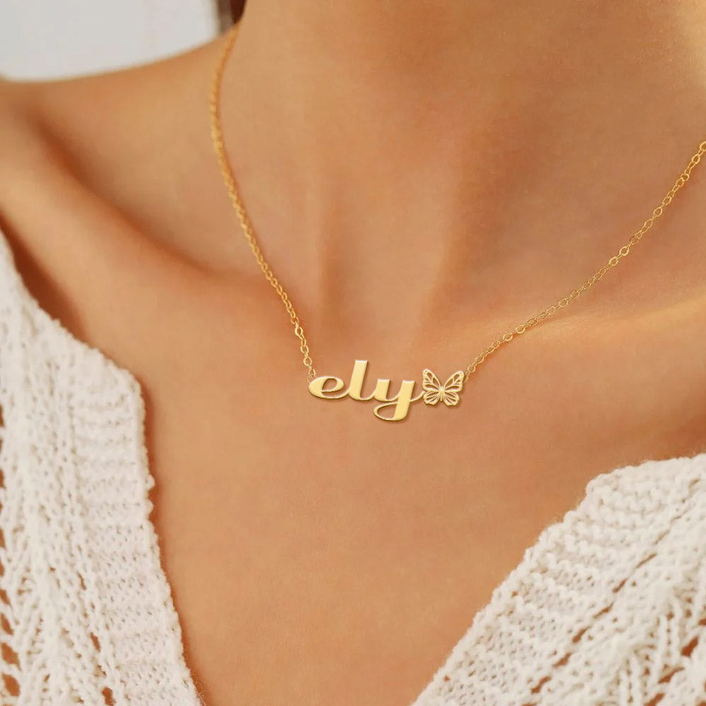 ELY  TTX22 Personalized Name Necklace – Perfect Gift