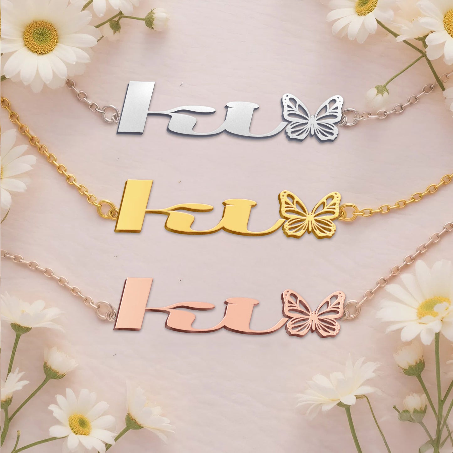 KI  TTX22 Personalized Name Necklace – Perfect Gift