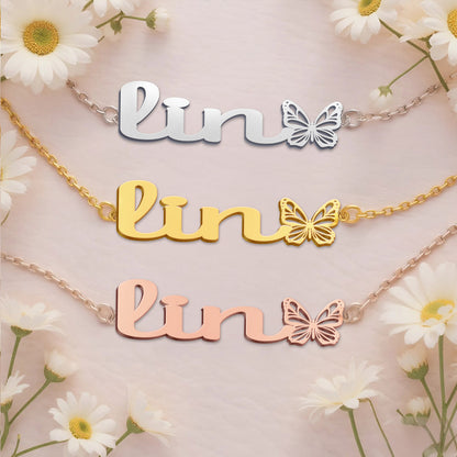 LIN  TTL01 Personalized Name Necklace – Perfect Gift