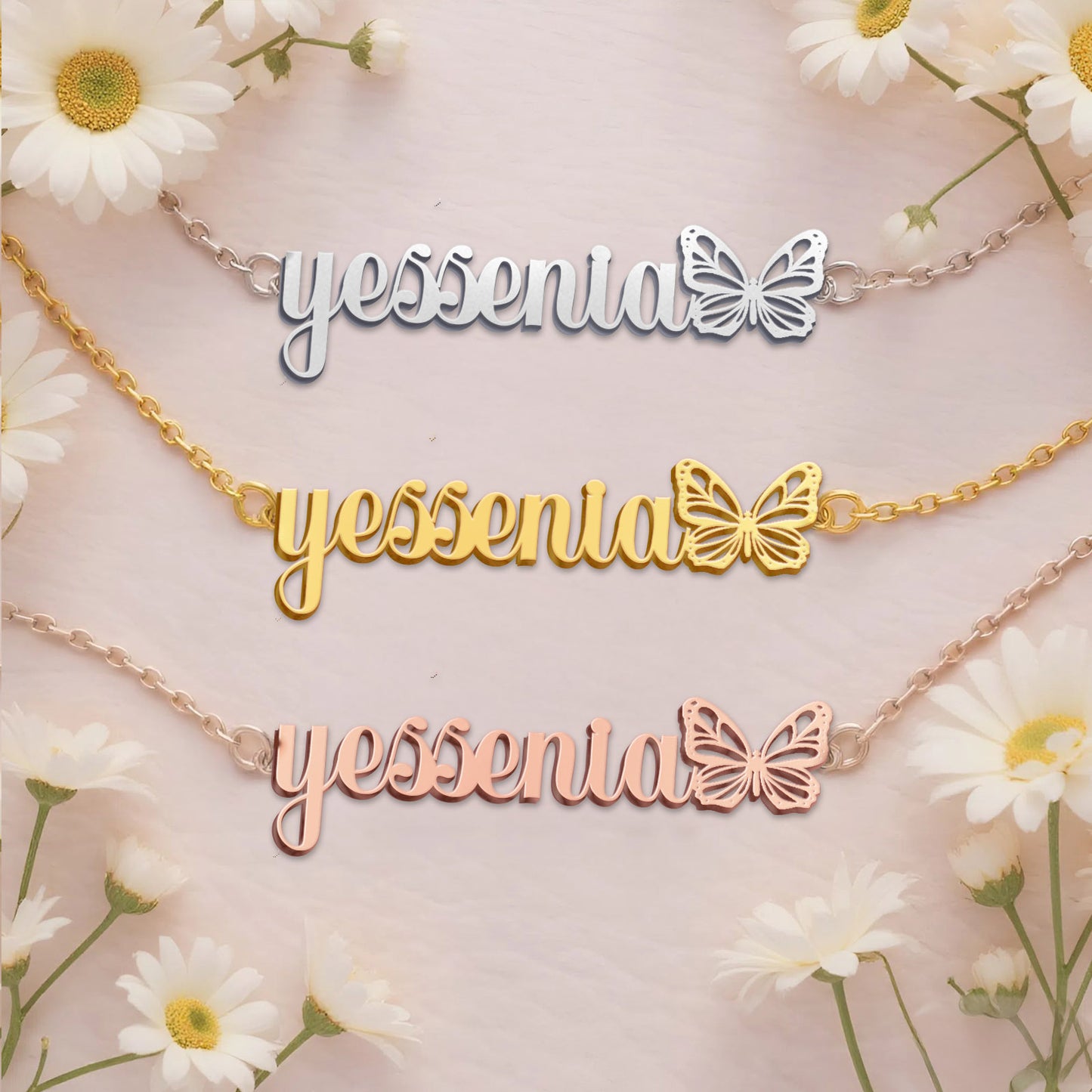 YESSENIA  TTX22 Personalized Name Necklace – Perfect Gift