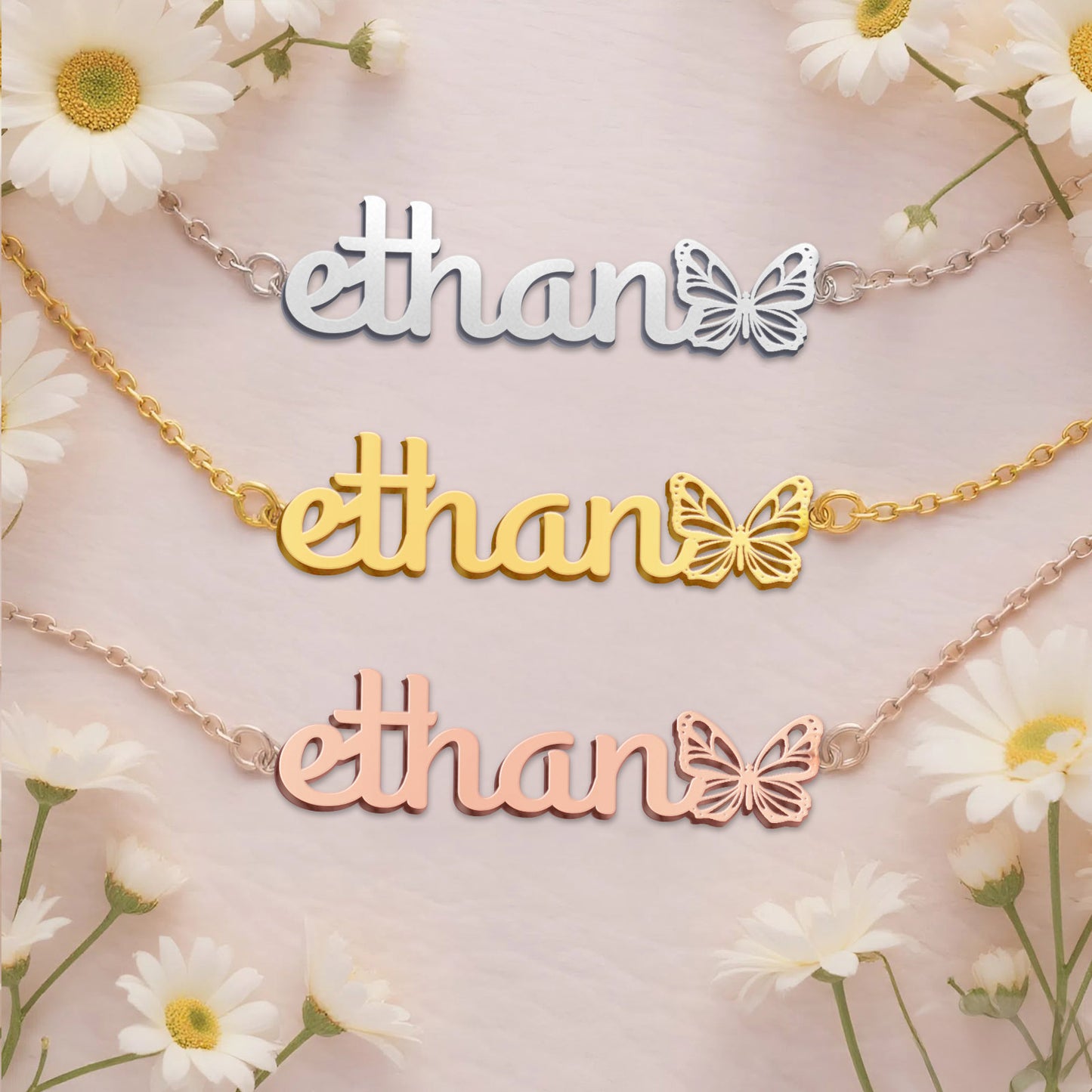ETHAN  TTL01 Personalized Name Necklace – Perfect Gift