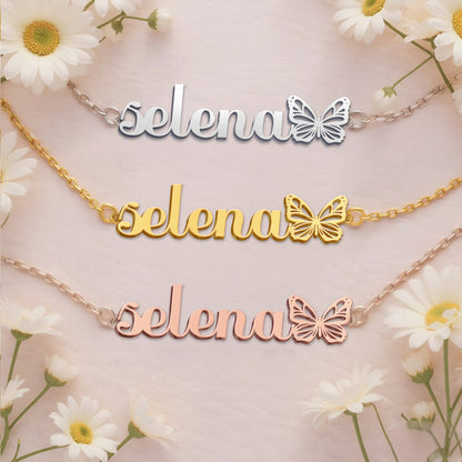 SELENA  TTX22 Personalized Name Necklace – Perfect Gift
