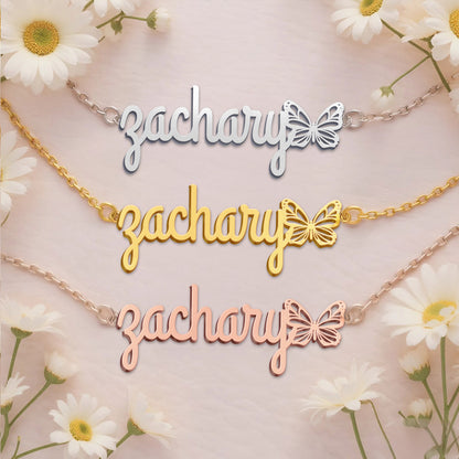ZACHARY  TTL01 Personalized Name Necklace – Perfect Gift