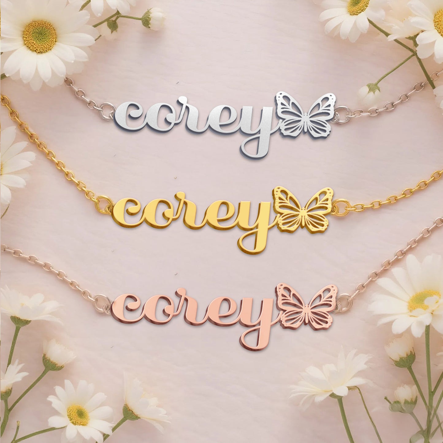 COREY  TTX22 Personalized Name Necklace – Perfect Gift