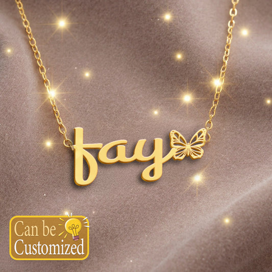 FAY  TTL01 Personalized Name Necklace – Perfect Gift