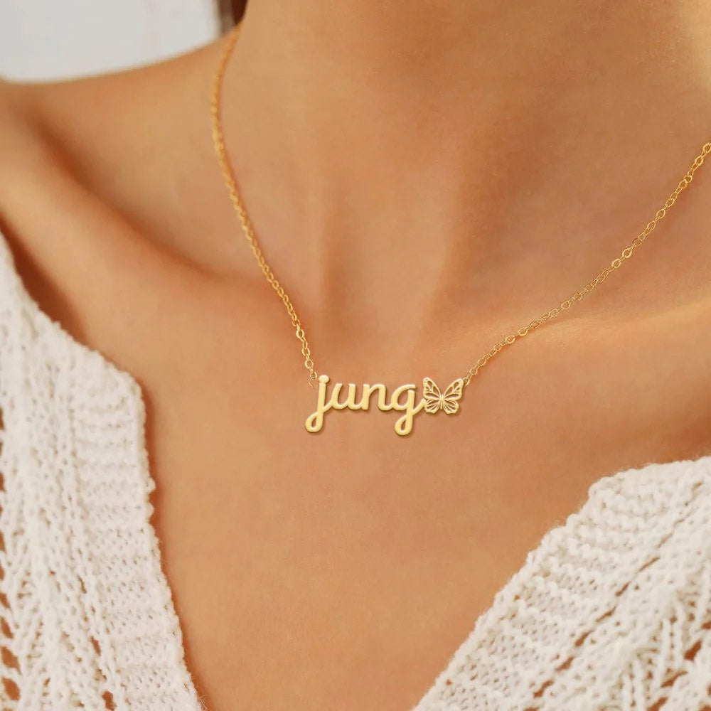 JUNG  TTL01 Personalized Name Necklace – Perfect Gift