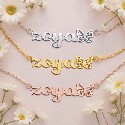 ZOYA  TTX22 Personalized Name Necklace – Perfect Gift