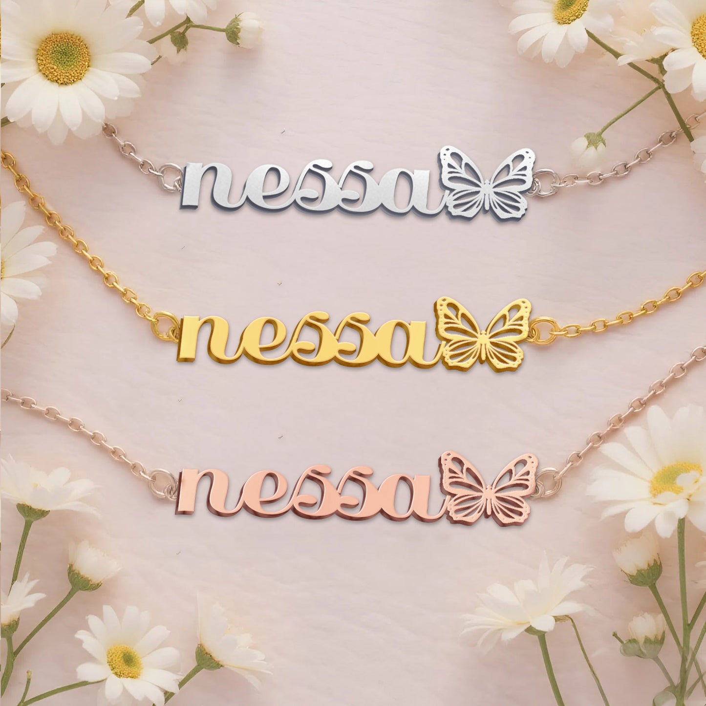 NESSA  TTX22 Personalized Name Necklace – Perfect Gift