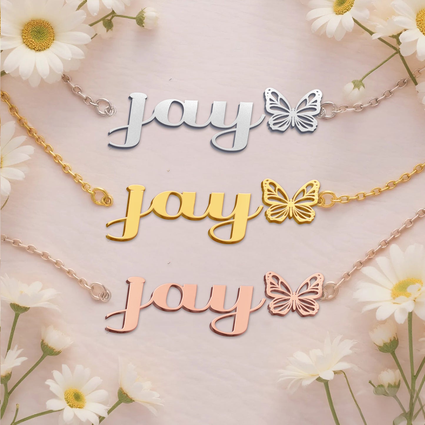 JAY  TTX22 Personalized Name Necklace – Perfect Gift