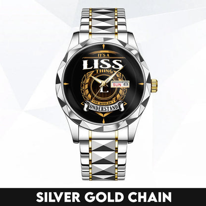LISS H79-02 Thing You Wouldn't Understand Watch – Custom Name & Initial Watch