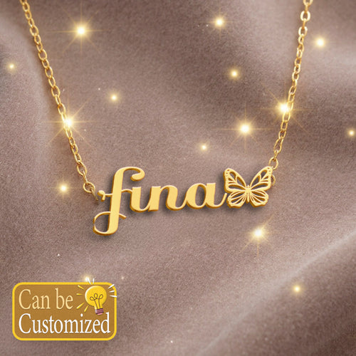 FINA  TTX22 Personalized Name Necklace – Perfect Gift
