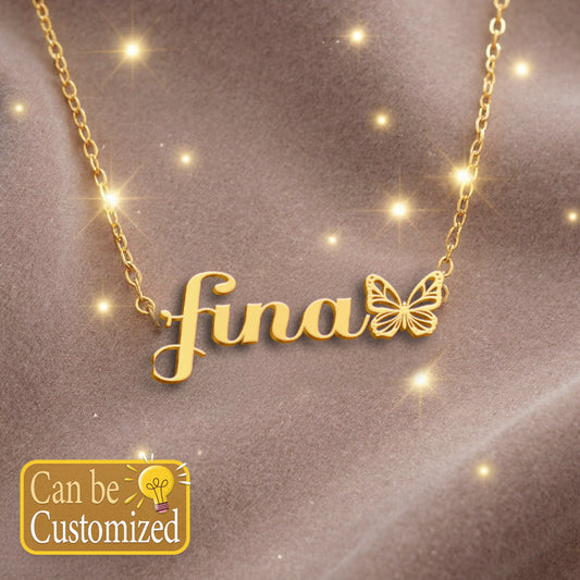 FINA  TTX22 Personalized Name Necklace – Perfect Gift