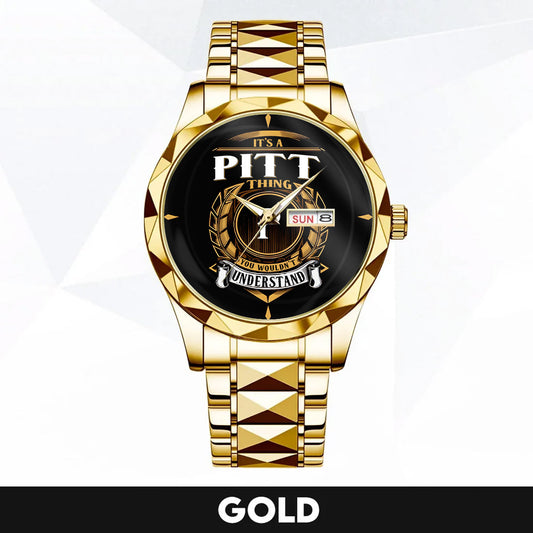 PITT H79-02 Thing You Wouldn't Understand Watch – Custom Name & Initial Watch