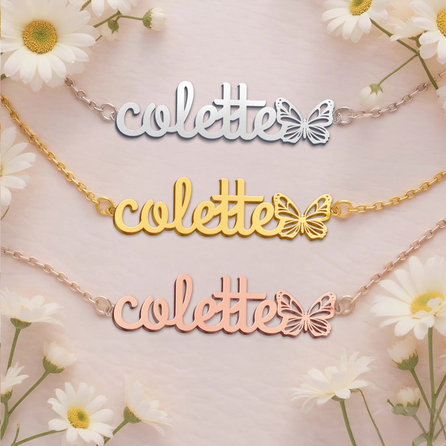 COLETTE  TTL01 Personalized Name Necklace – Perfect Gift