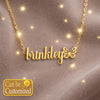 BRINKLEY  TTX22 Personalized Name Necklace – Perfect Gift