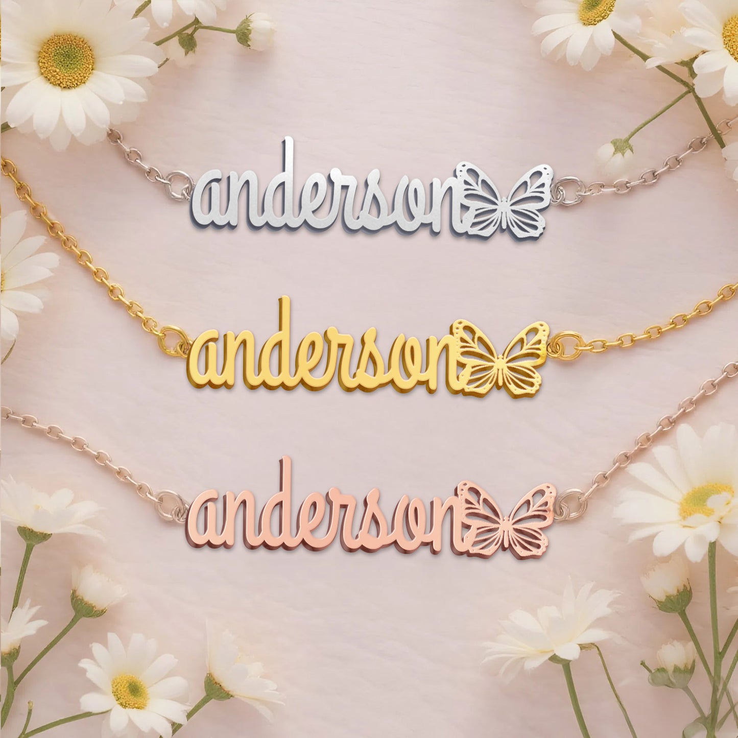 ANDERSON  TTL01 Personalized Name Necklace – Perfect Gift