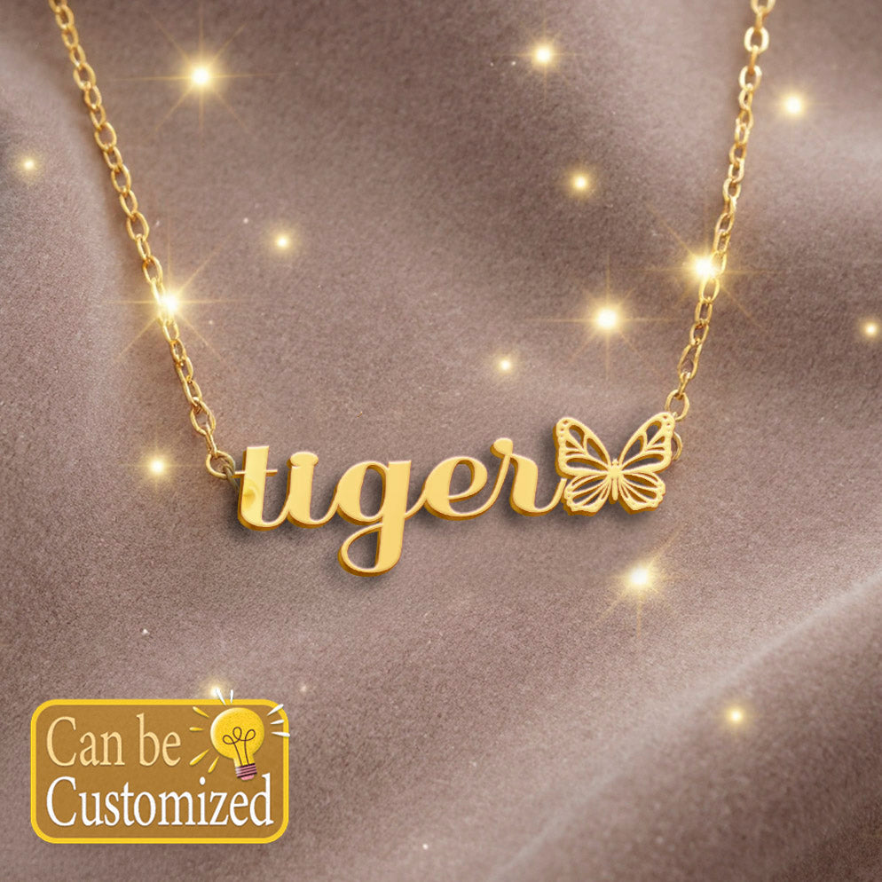 TIGER  TTX22 Personalized Name Necklace – Perfect Gift