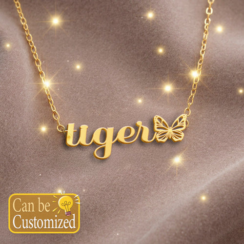 TIGER  TTX22 Personalized Name Necklace – Perfect Gift