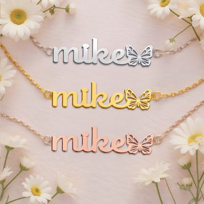 MIKE  TTL01 Personalized Name Necklace – Perfect Gift