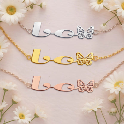 BO  TTX22 Personalized Name Necklace – Perfect Gift