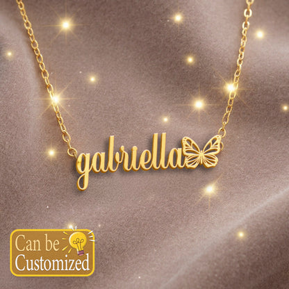 GABRIELLA  TTX22 Personalized Name Necklace – Perfect Gift