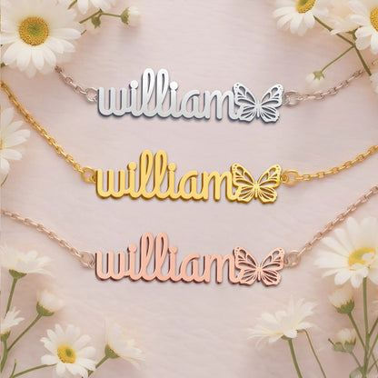 WILLIAM  TTL01 Personalized Name Necklace – Perfect Gift