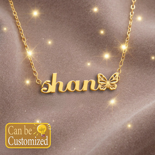 SHAN  TTX22 Personalized Name Necklace – Perfect Gift