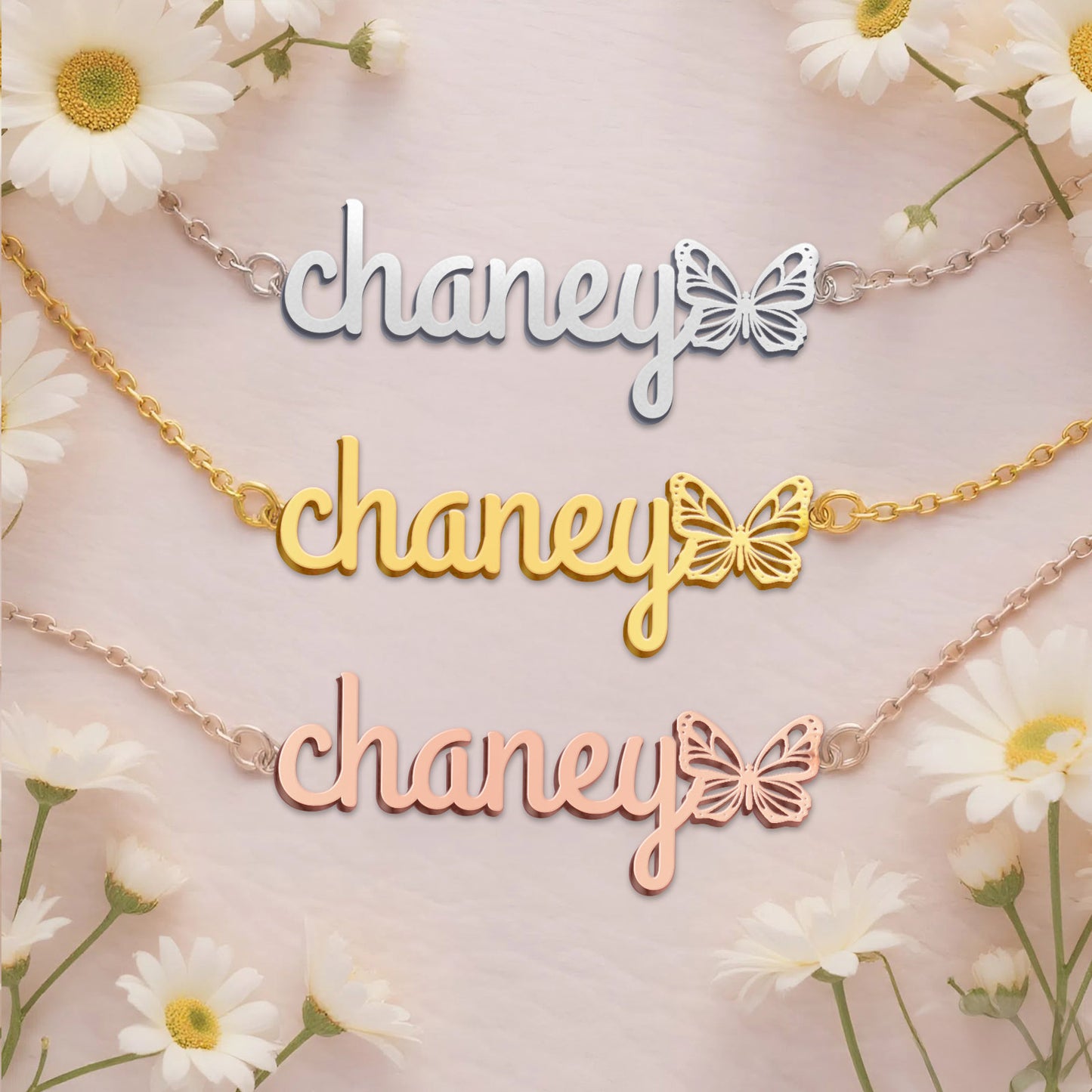 CHANEY  TTL01 Personalized Name Necklace – Perfect Gift