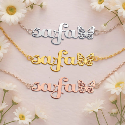 SAFA  TTX22 Personalized Name Necklace – Perfect Gift