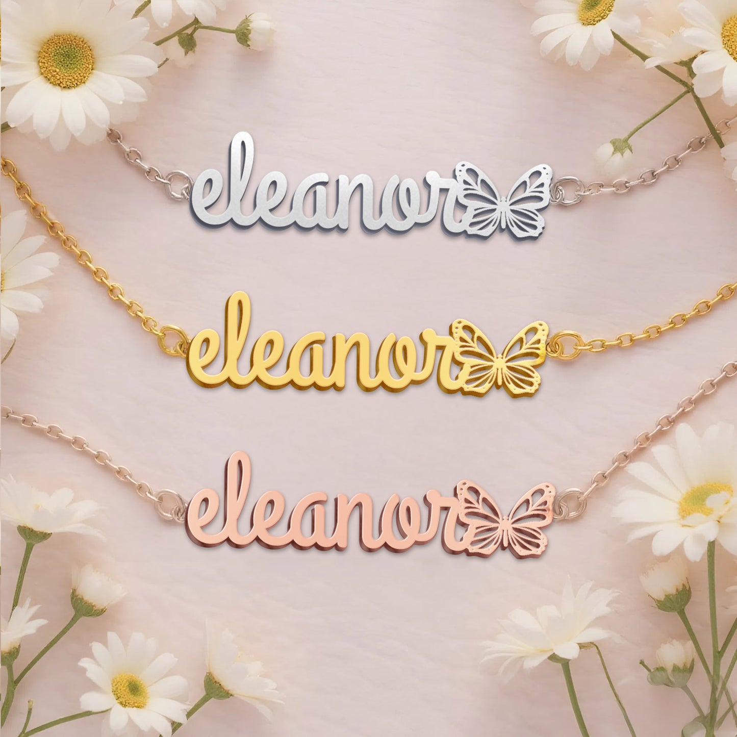 ELEANOR  TTL01 Personalized Name Necklace – Perfect Gift