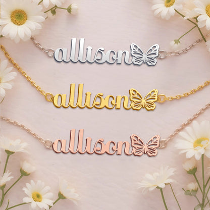 ALLISON  TTX22 Personalized Name Necklace – Perfect Gift