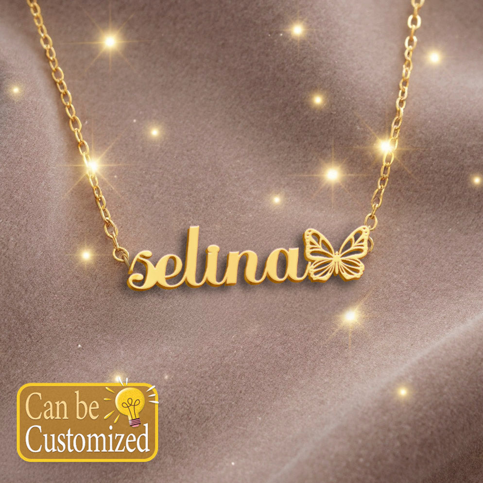 SELINA  TTX22 Personalized Name Necklace – Perfect Gift