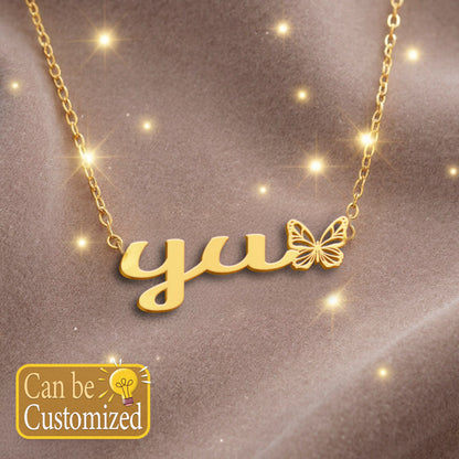 YU  TTL01 Personalized Name Necklace – Perfect Gift