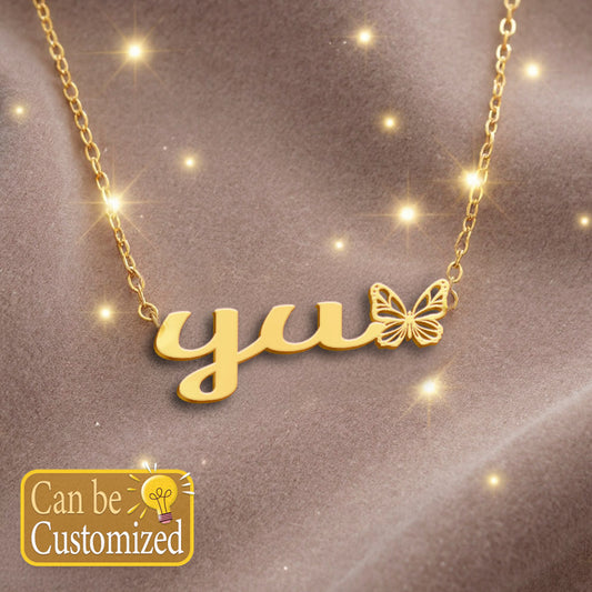 YU  TTL01 Personalized Name Necklace – Perfect Gift