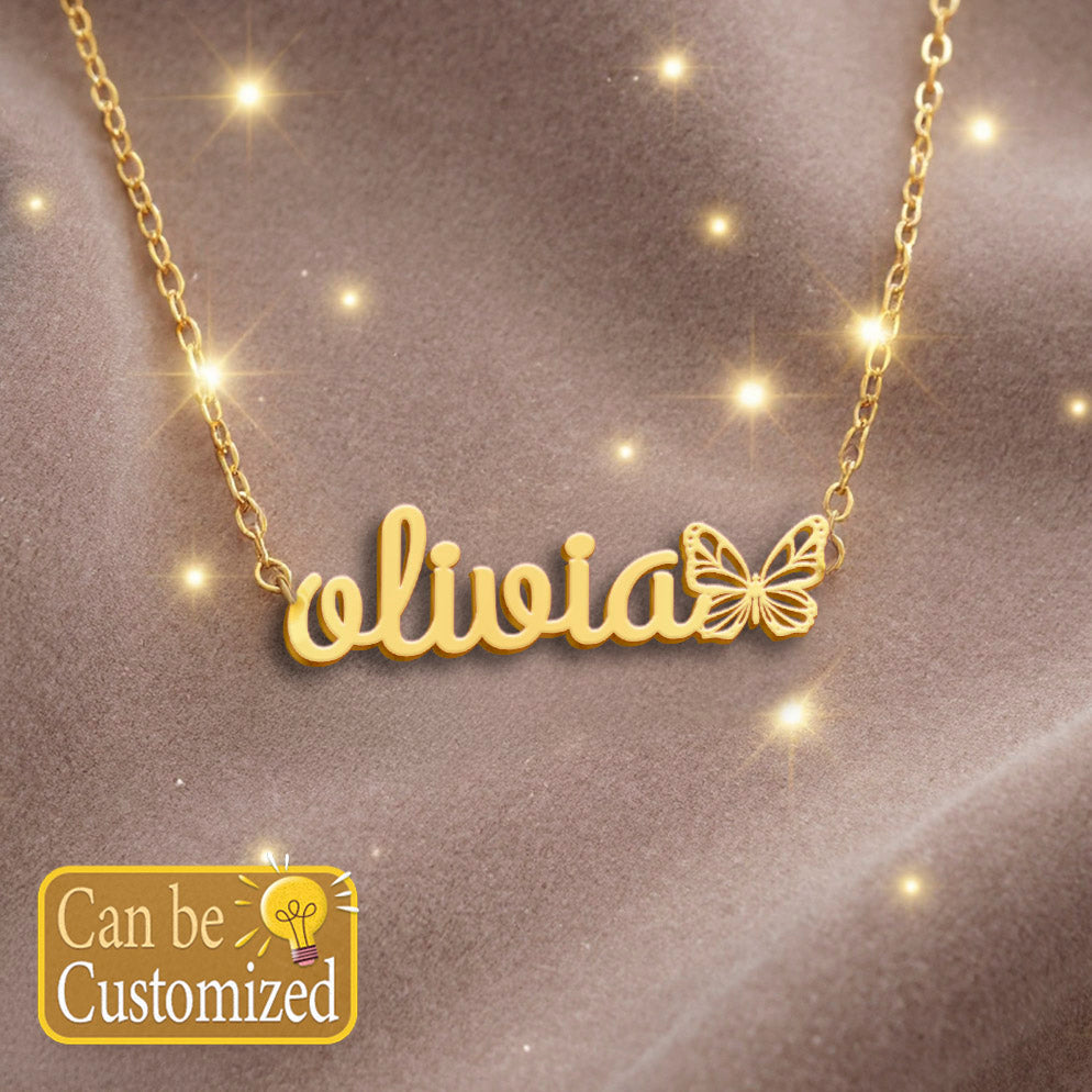 OLIVIA  TTL01 Personalized Name Necklace – Perfect Gift