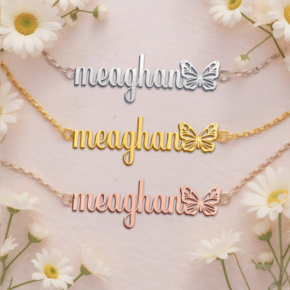MEAGHAN  TTX22 Personalized Name Necklace – Perfect Gift
