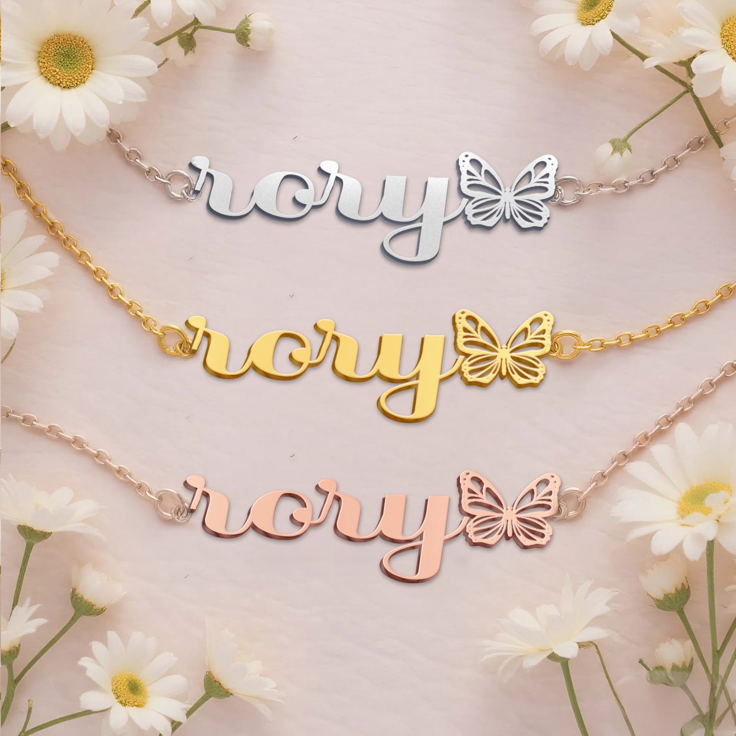 RORY  TTX22 Personalized Name Necklace – Perfect Gift