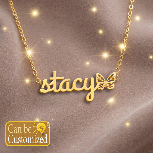 STACY  TTL01 Personalized Name Necklace – Perfect Gift