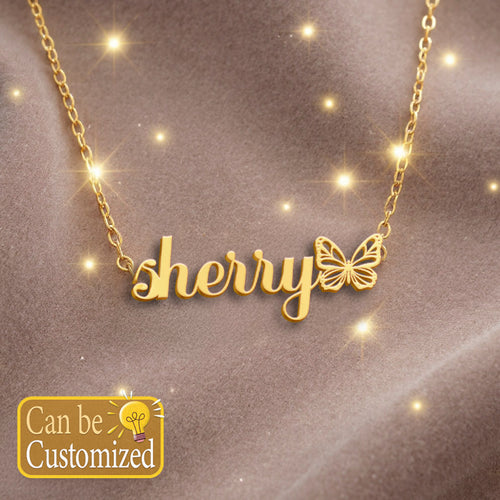 SHERRY  TTX22 Personalized Name Necklace – Perfect Gift